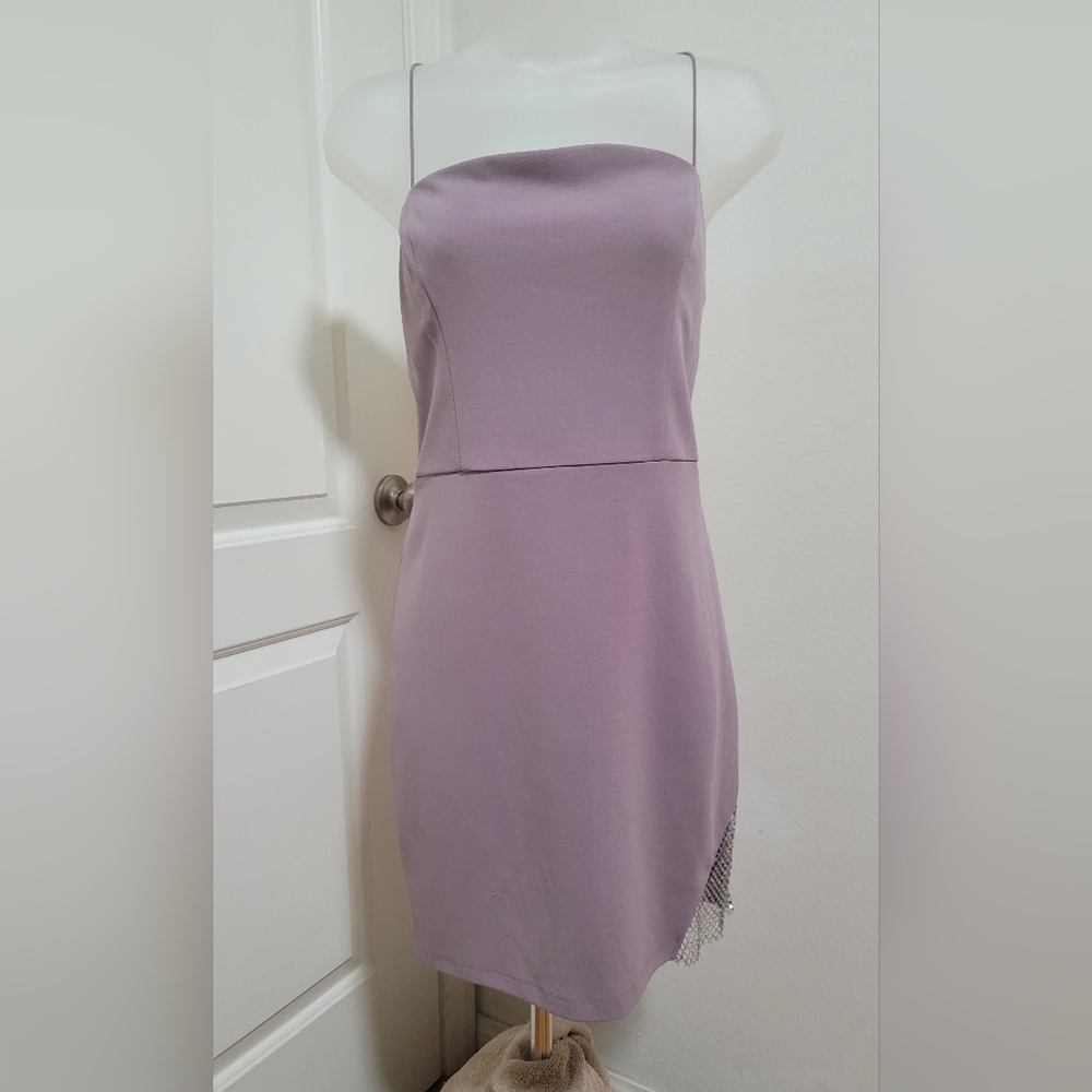 Speechless Lavender Mini Dress